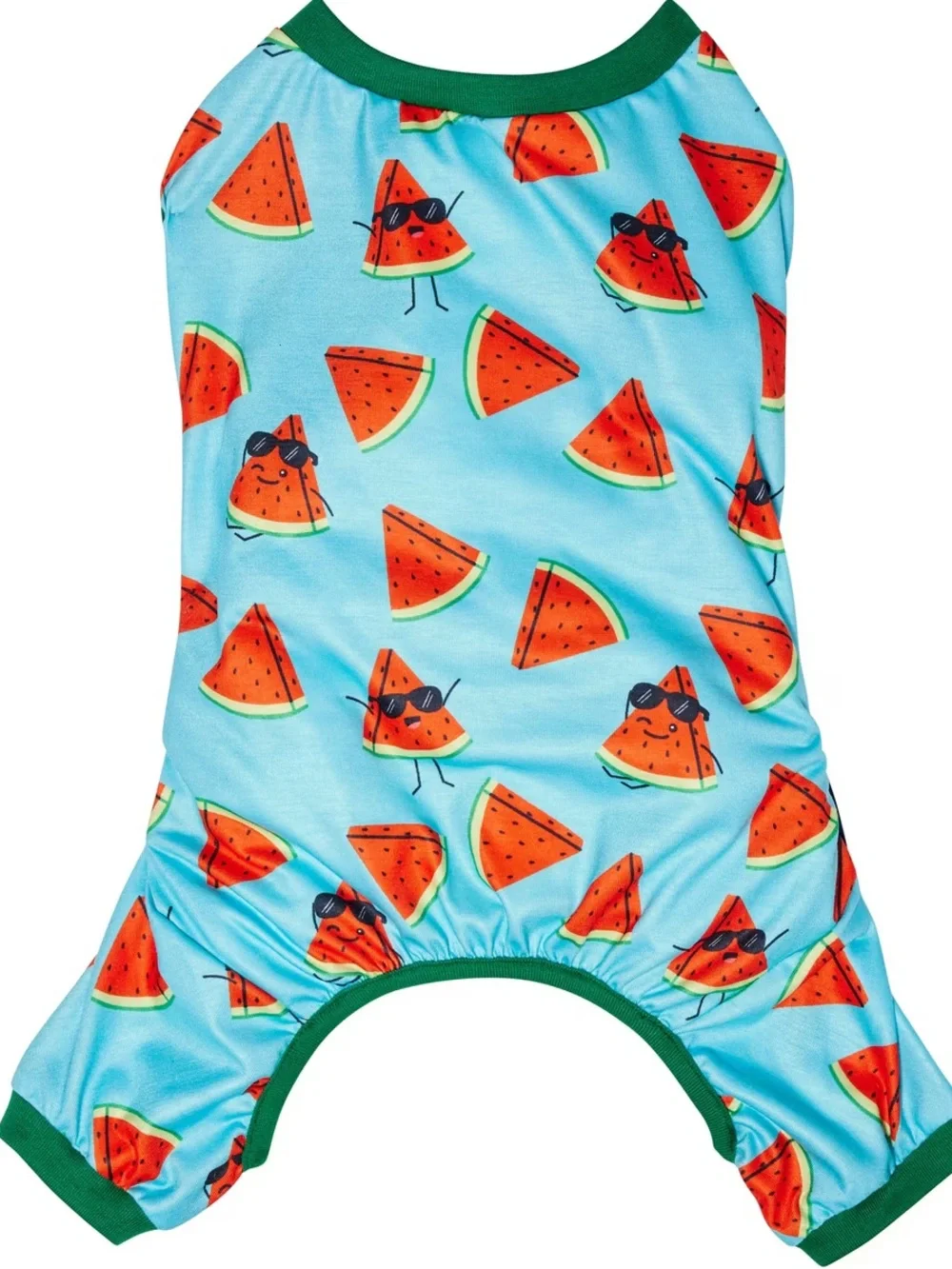 NWT Frisco Summer Watermelon Print Dog & Cat Jersey Pajamas Pet Chewy M